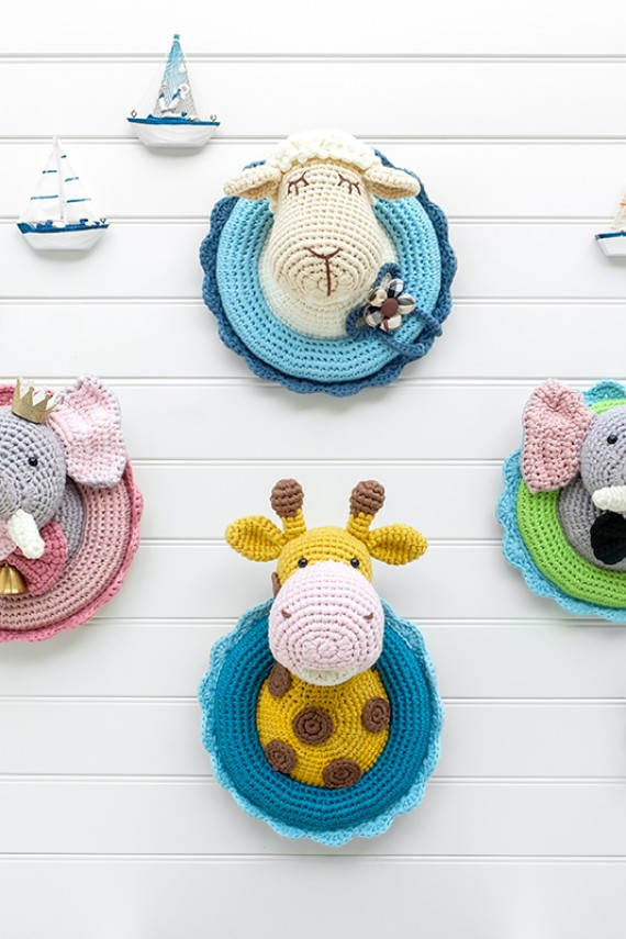 Állatfej trófeák - bárány